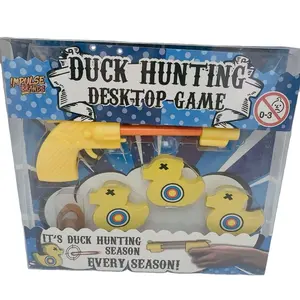 Desktop games hit my duck children kids gun toys popper soft bullet gun toy shooting target air soft ball shooting gun