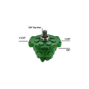 Replacement AR90459 Hydraulic Pump for John Deere Tractor 2510 3010 4010 5010 2520 3020 1830 2030 2130 2630 3030 3130