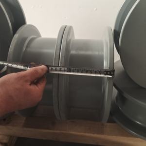 Poulie de levage de câble métallique de grand diamètre de poulie de courroie en V de câble métallique de roue pour la barre de <span class=keywords><strong>Kelly</strong></span> de plate-forme de forage rotatoire - Product Image 6