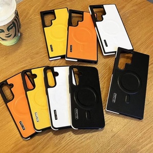 Étui de téléphone magnétique en cuir pleine fleur 360° de haute qualité pour iPhone 15 14 13 Pro Max, étanche, antichoc, protection arrière - Product Image 2