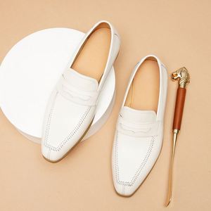 Nuevos Zapatos Formales de Cuero Genuino para Hombre, a la Moda, con Punta, para Otoño, Tallas Grandes 37-46, Zapatos Casuales de Oficina, Transpirables y Antideslizantes - Product Image 4