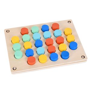 Jeu de société éducatif de correspondance de lettres, jeu de mémoire d'échecs en bois, jeu de mémoire d'échecs <span class=keywords><strong>Maria</strong></span> <span class=keywords><strong>Montessori</strong></span>, jouet éducatif - Product Image 5