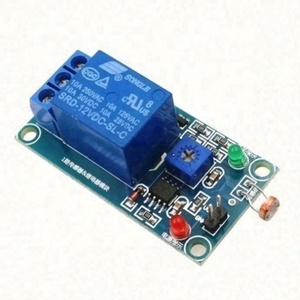 5V 12V โฟโตสวิตช์ โฟโตรีซิสเตอร์ <span class=keywords><strong>LDR</strong></span> โฟโตรีซิสเตอร์รีเลย์โมดูลตรวจจับแสง - Product Image 1