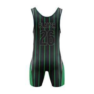Premium Quality Custom Wrestling <b>Singlet</b> Breathable Compression Fabric Sublimation Uniform All Sizes Colors Styles - Product Image 2