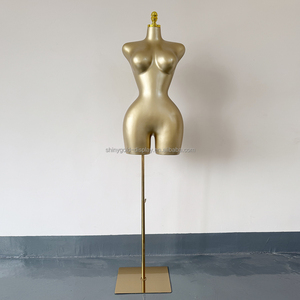 Quảng Châu Matte Vàng Phụ Nữ Của Curvy Nửa Cơ Thể Mannequin Với Hông Lớn & Bust Brazil BBL Dress Hình Thức Cộng Với Kích Thước Nữ Người Ma-nơ-canh - Product Image 2