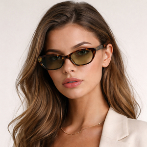 Occhiali da Sole Polarizzati Neri Personalizzati con Logo, Alta Qualità, <span class=keywords><strong>Moda</strong></span>, Marchio Famoso, Designer, Protezione UV400, Stile Vintage 2026 - Product Image 1