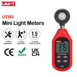 UNI-T UT383/UT383BT มินิไลท์มิเตอร์ดิจิตอลมืออาชีพลักโซมิเตอร์ 199900Lux 18500FC อิลลูมิโนมิเตอร์โฟโตมิเตอร์เครื่องวัดแสง - Product Image 1