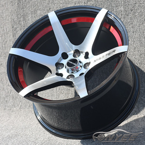 Jantes Fonyee 15 pouces 15x8.25 4x100/114.3 à déport profond, 6 branches, 4 trous, en alliage de magnésium pour voitures particulières - Product Image 3