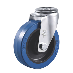 VIMA 3.5 4 5 6.5 <span class=keywords><strong>8</strong></span> इंच थोक मूल्य रबर और धातु स्विवेल प्लेट औद्योगिक कैस्टर व्हील - Product Image 6