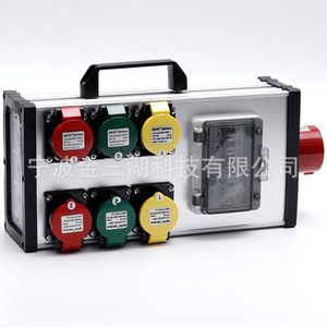 กล่องจ่ายไฟ 6 ทาง 220 โวลต์ 16 แอมป์ IP54 สำหรับใช้งานกลางแจ้ง พร้อมหูหิ้ว - Product Image 5