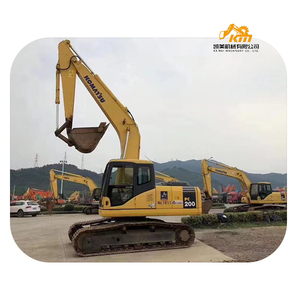 รถขุดมือสอง Komatsu PC200 PC200-7 ชั่วโมงการทำงานต่ำ ราคาถูก ขาย - Product Image 1