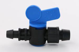 Vanne de dérivation d'écrou de blocage de voiture, pour le ruban d'arrosage au goutte-à-goutte et les tuyaux - Product Image 2