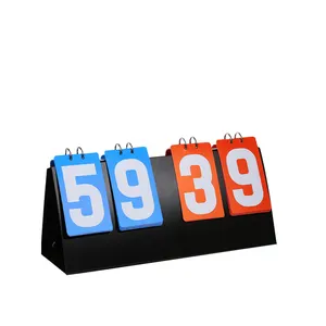 Wholesale Digit PVC Material Scoreboard for Sport Games,Manual Digital Soccer Score Board Football Scoreboard