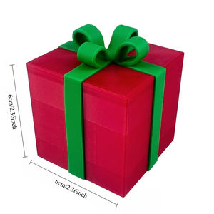 Capuchon de protection en plastique pour attelage de remorque, motif chapeau de Noël, ornements, pendentif de queue de remorque de voiture, décoration - Product Image 3