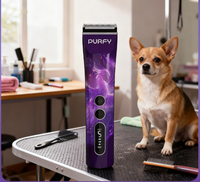 Tondeuse professionnelle 5-en-1 personnalisable pour animaux de compagnie, faible bruit, électrique, pour chiens et chats