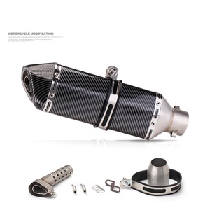 Tubo de Escape Hexagonal Pequeño Modificado para Motocicleta Todoterreno, para Huanglong <span class=keywords><strong>600</strong></span> Little <span class=keywords><strong>Ninja</strong></span> 250 Yongyuan 350R25/R3 - Product Image 5