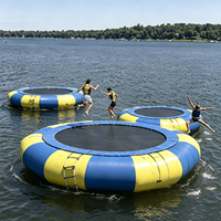 Lit de saut gonflable flottant pour usage extérieur, idéal pour la maison, les résidences et les applications commerciales