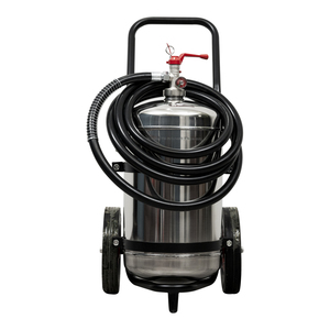 Estintore su Carrello in Acciaio Inossidabile Anticorrosione 25L/50L/100L - Product Image 5