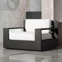 Chaise de jardin fantastique pour l'extérieur, chaise longue pivotante en aluminium - Product Image 5