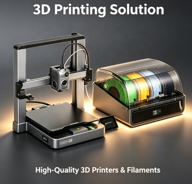 Crea Lity Hi Combo 3D Printer Model Multi-color Desktop 3D Printing With Intelligent CFS Fast Print Speed 500 Mm/s