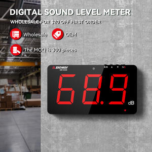 자동차 오디오 데시벨 측정을위한 WiFi 무선 소음 측정기가 포함 된 Sndway 디지털 사운드 레벨 미터 - Product Image 4