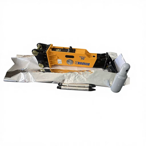 Martillo Hidráulico SB30 Tipo Caja SOOSAN para Demolición de Rocas con Cinceles de 53 mm para Miniexcavadoras y Minicargadoras - Product Image 1