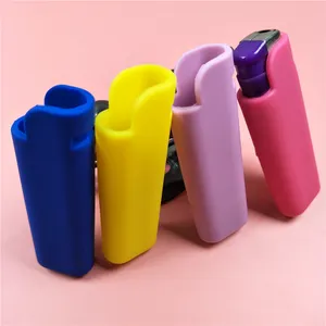 Setelan Warna-warni Us Lighter Silicone Lighter Sleeve Shell Case