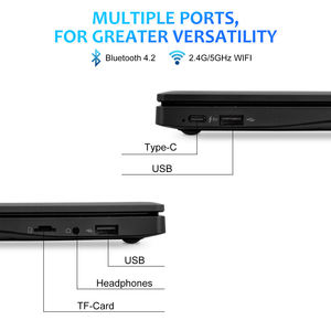 10.1インチミニラップトップ<span class=keywords><strong>Android</strong></span> 12 2GB RAM 64GBストレージ5000mAhバッテリーEU英語学生教育用 - Product Image 3