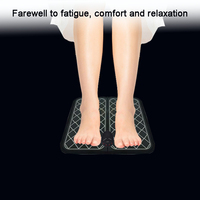Masajeador de cuerpo eléctrico recargable superventas, máquina vibratoria EMS para pies y piernas con suministro USB para el cuidado de los pies