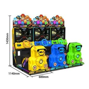 Máquina de Juego de Carreras para Niños, Operada con Monedas, Máquina de Juego de Conducción de Autos de Carreras, Juego de Arcade de Carreras para Niños en Interiores - Product Image 5