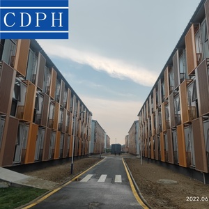 Logements modulaires en acier galvanisé pour le logement des travailleurs sur les chantiers <span class=keywords><strong>de</strong></span> construction à grande échelle, solutions <span class=keywords><strong>de</strong></span> bureaux <span class=keywords><strong>de</strong></span> projet en zone isolée - Product Image 3