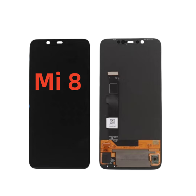 100% Original AMOLED Mobile Phone Lcds for Xiaomi Mi 8 Display Touch Screen for Xiaomi 8 Display Panel Replacement