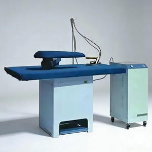Table à repasser industrielle commerciale complète avec générateur de vide et fer à repasser – Meilleures ventes - Product Image 1