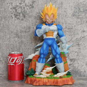 Statua GK da 33CM Super Saiyan Vegeta drago mobile in PVC modello di <span class=keywords><strong>Figure</strong></span> giocattolo stile cartone animato Unisex - Product Image 3