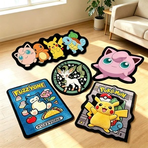 Alfombra de Pokémon Gengar con Estampado de Anime Irregular, Alfombra Personalizada con Diseño de Personajes de Dibujos Animados, Alfombra Suave con Patrón de Personajes de Pokémon - Product Image 1