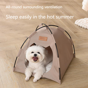 Cama Portátil para Mascotas, Ecológica, de Lujo, Sostenible, Universal, para Perros y Gatos, Tipo Tienda de Campaña, Pequeña, Desmontable, Lavable, de Tela Resistente - Product Image 3