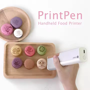 Evebot <span class=keywords><strong>เครื่อง</strong></span>พิมพ์อิงค์เจ็ทแบบพกพาแบบ DIY <span class=keywords><strong>เครื่อง</strong></span>พิมพ์กาแฟพื้นผิวอาหารสำหรับเค้กมาการองค็อกเทลหมึกกินได้ใหม่ใช้สำหรับงานเลี้ยง - Product Image 2