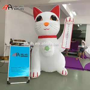 Cartoon Animals Outdoor Decoration Lovely Inflatable Lucky Cat