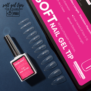 SAGALAGA <span class=keywords><strong>Prix</strong></span> de gros Pointes à <span class=keywords><strong>ongles</strong></span> carrées avec logo personnalisé Pointes à <span class=keywords><strong>ongles</strong></span> en <span class=keywords><strong>gel</strong></span> souple Pointes à <span class=keywords><strong>ongles</strong></span> en <span class=keywords><strong>gel</strong></span> non incurvé x couverture complète - Product Image 1
