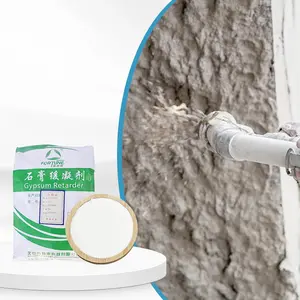 Free Sample Stock Wholesale Price Wall Cement Base Glue Construction Chemicals Gypsum Retarder Powder