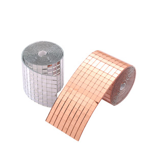 Autocollants muraux mosaïques résistants à l'eau, miroirs carrés convexes, patchs décoratifs DIY - Product Image 5