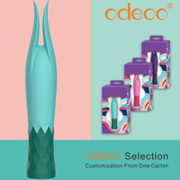 Odeco Mini Lippenstift-Vibrator 7 Geschwindigkeiten Diskreter Brasilianischer Sexy Klitoris-Nippel-Stimulator Bullet Vibrierendes Sexspielzeug für Frauen