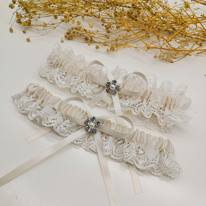 De suministros de la boda de encaje liguero <span class=keywords><strong>Liga</strong></span> <span class=keywords><strong>novia</strong></span> boda <span class=keywords><strong>Liga</strong></span> cinturón tirar de la boda de la <span class=keywords><strong>Liga</strong></span> de diamante de imitación - Product Image 5