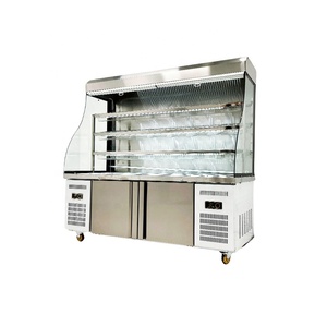 Byron hiển thị Rau tủ lạnh cho Nhà hàng Lẩu malatang Tủ đông thẳng đứng Máy làm lạnh Tủ lạnh cửa kính tủ lạnh trái cây - Product Image 3