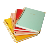 Conception personnalisée A4 A5 reliure à spirale Journal Notebook Printing