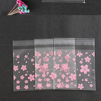 Sachets en plastique transparents à fermeture éclair, 100 pièces, emballage alimentaire, conservation de la fraîcheur, anti-poussière, Sachet refermable, stockage de bonbons, biscuits