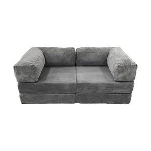 Kích Thước Duy Nhất Gấp Lười Biếng Sofa Giường Bộ Nhớ Bọt Sàn Nệm Có Thể Gập Lại Cho Phòng Khách - Product Image 2