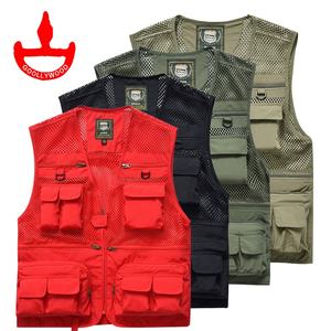 سترة رجالية متعددة الجيوب للأنشطة الخارجية، سترة صيد وتسلق وتصوير وتخييم وتطوع، سترة شتوية - Product Image 6