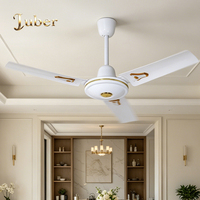 Ventilateur de plafond 36 pouces à pales courtes, moteur en cuivre pur, cinq vitesses DC, modèle Metro, installation au sol ou au plafond - Grande Vente