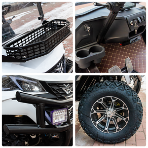 Chất lượng cao 4-person Electric Golf Cart 2 + 2 vườn <span class=keywords><strong>Dune</strong></span> thiết kế khách sạn nhà cung cấp Trung Quốc sản xuất điện <span class=keywords><strong>Buggy</strong></span> để bán - Product Image 2